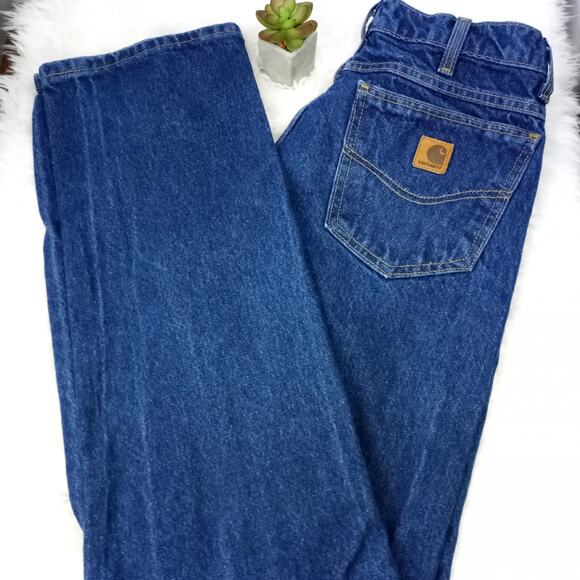 Carhartt Other - CARHARTT~Men's Dark Wash 100% Cotton Jeans~32x35